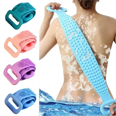 Exfoliating Silicone Back Scrubber Belt (1 pc)